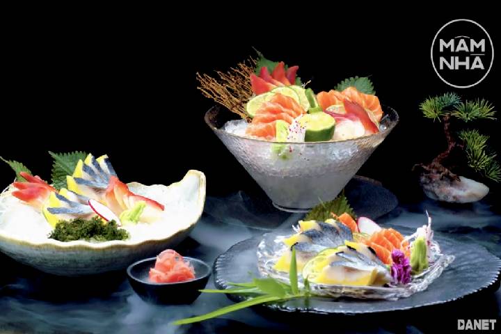 SET SASHIMI 3 MÓN SÁNG BỪNG