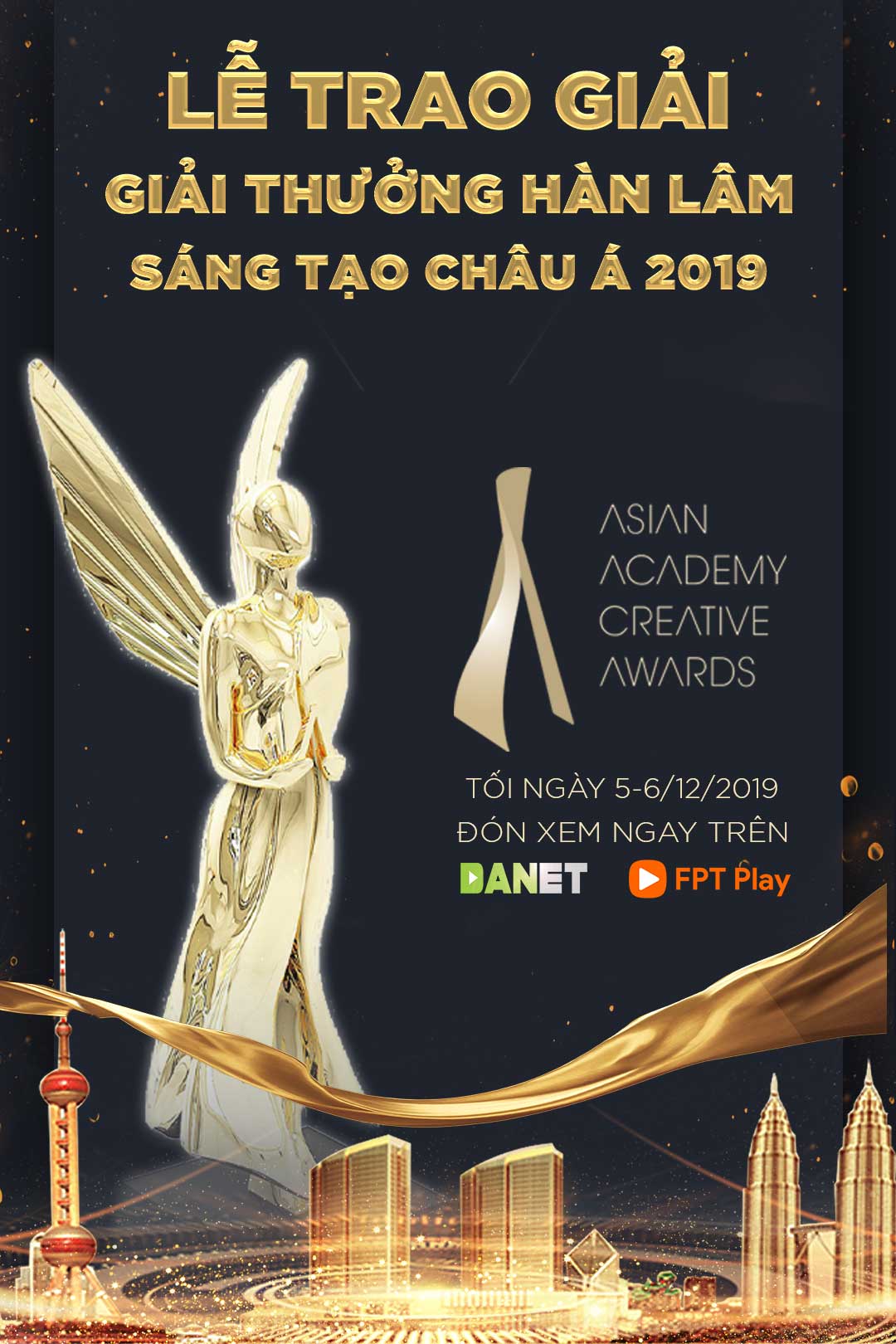  Lễ Trao Giải Thưởng Truyền Hình Hàn Lâm Châu Á AAA 2019