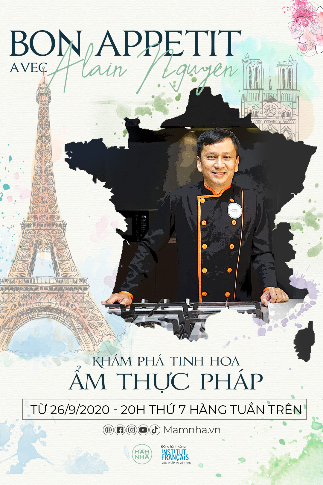 BON APPETIT - avec Alain Nguyễn – Gà Roti Ngũ Vị