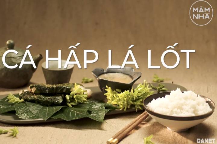 Cá Hấp Lá Lốt