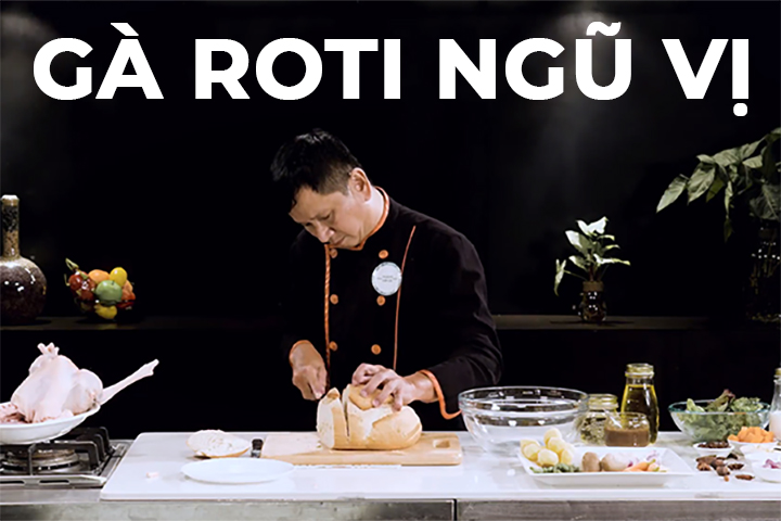 Gà Roti Ngũ Vị