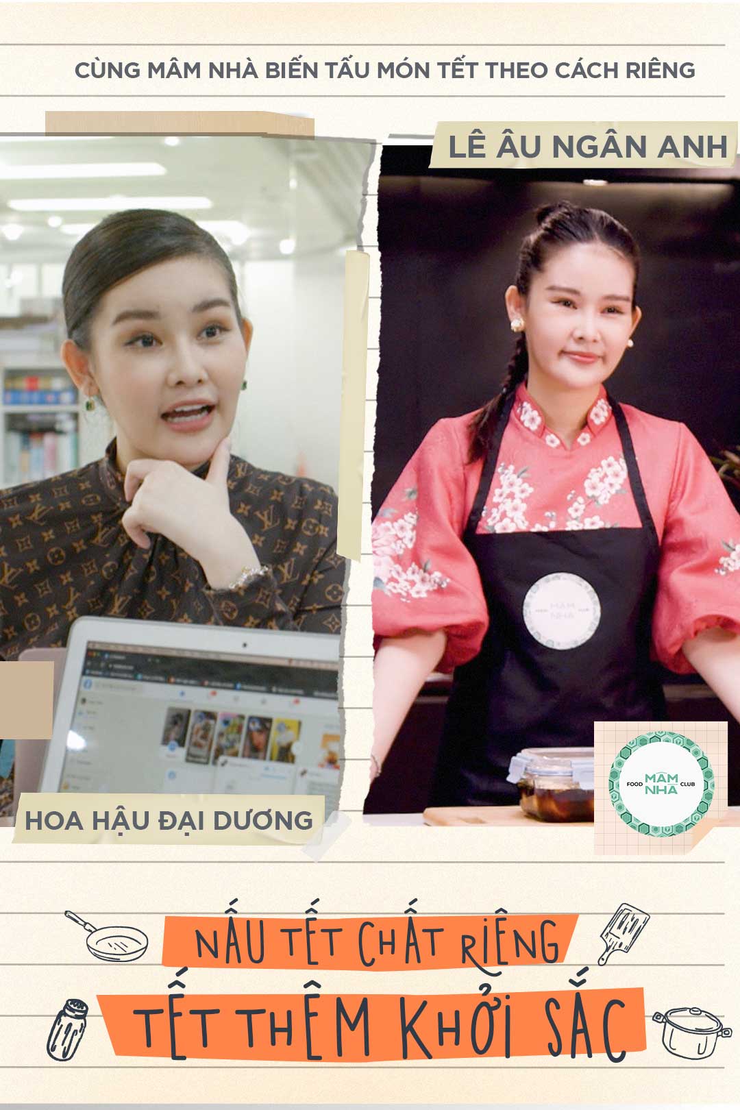 Maggi - Vào Bếp Cùng Hoa Hậu Đại Dương Lê Âu Ngân Anh – Làm Trứng Ngâm Tương Cùng Hoa Hậu Đại Dương