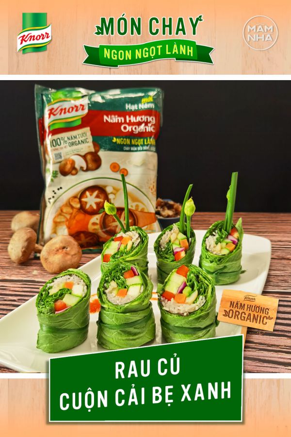 Rau Củ Cuộn Cải Bẹ Xanh